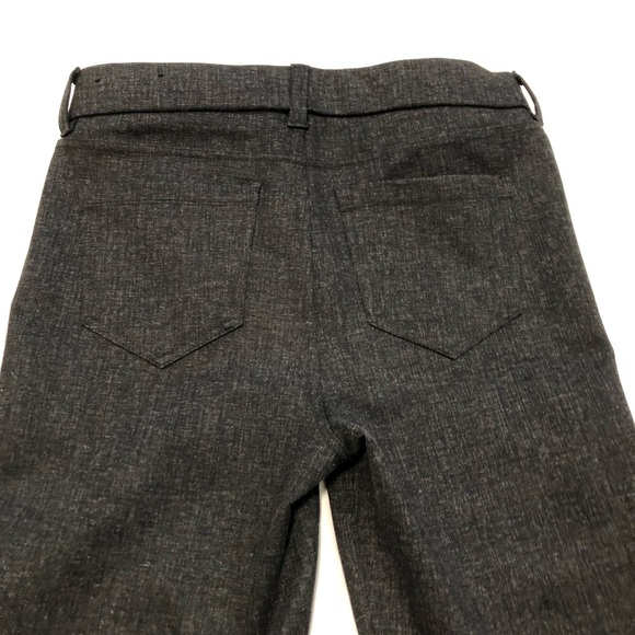 Liverpool Los Angeles Pull-On Charcoal Gray Tweed Dress Pants Size 6; Waist 28 - Picture 7 of 10